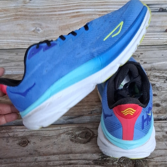 Hoka Men's Blue and Black Athletic Shoes - Picture 11 of 15